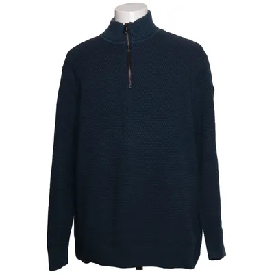 Sweater (Blue) from No Excess Acrylic, Cotton, Polyester