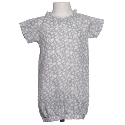 Rompertjes (Grijs, Wit) van Zebralino Katoen, Polyester