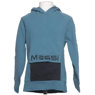 Huvtröja (Blå, Svart) från Messi Bomull, Elastan