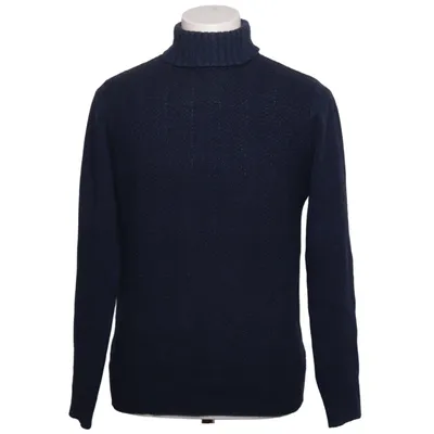 Turtleneck (Blue) from Burton Menswear Acrylic