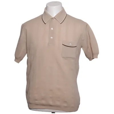 Poloshirt (Beige) van Crimplene Polyester