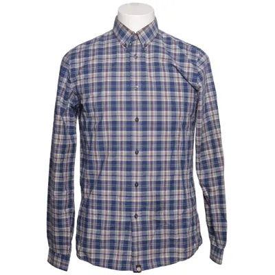 Overhemd (Blauw, Wit, Rood) van Pretty Green Katoen