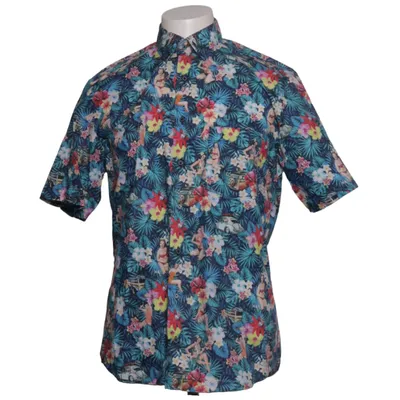Short sleeve shirt (Blue, Multicolored) from Eterna