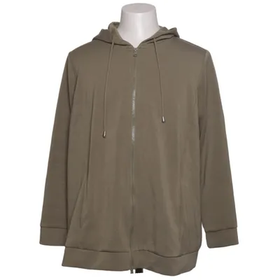 Huvtröja (Grön) från Denim & Co Elastan, Polyester, Viskos