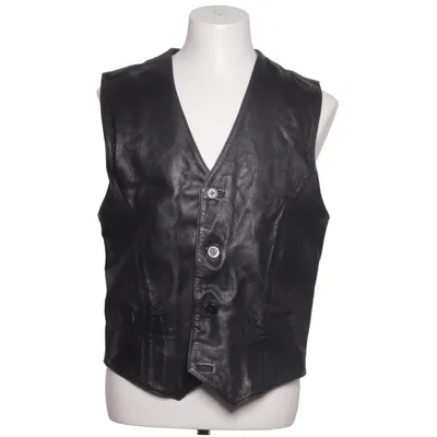 Vest (Black) from Conquest Acetate, Polyester