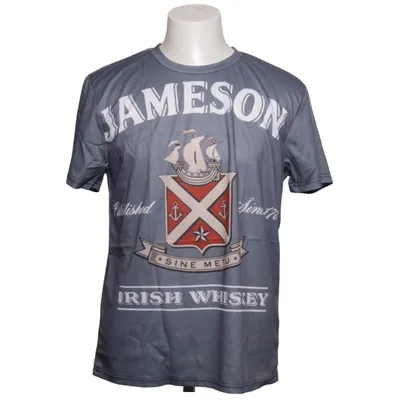 T-shirt (Grijs) van Jameson Elastaan, Polyester