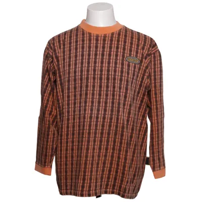 Langærmet t-shirt (Brun, Orange) fra Docks