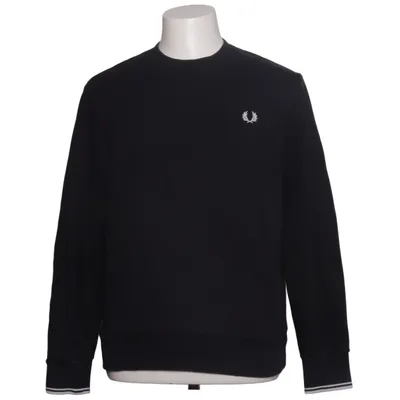 Sweatshirt (Schwarz) von Fred Perry Baumwolle, Elasthan, Polyester