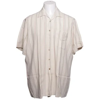 Korte mouwen shirt (Beige) van Walbusch Zijde