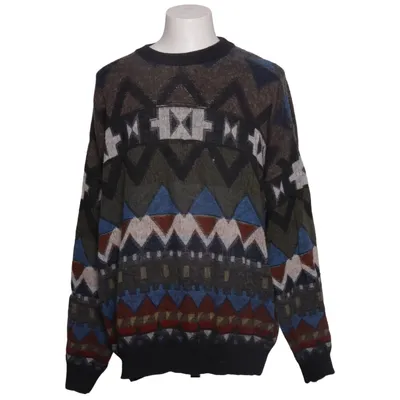 Sweater (Blue, Gray, Multicolored) from Fiume Acrylic, Alpaca wool, Elastane