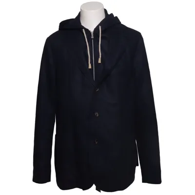 Veste (Bleu) de Eleventy Polyamide, Polyester, Laine