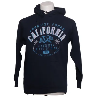 Hoodie (Blue) from Point Sportswear Cotton, Polyester