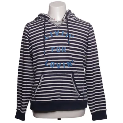 Kapuzenpullover (Blau, Weiß) von Campus Baumwolle, Polyester