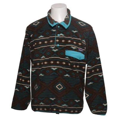 Fleecepullover (Braun, Blau, Mehrfarbig) von Patagonia Polyester