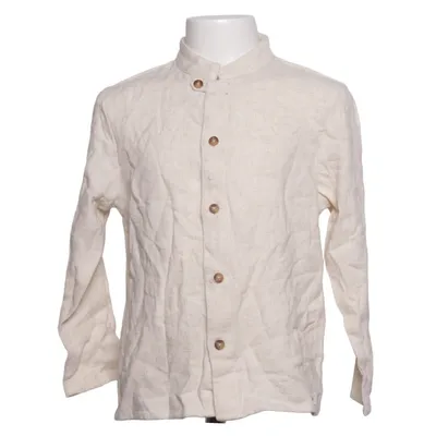 Skjorte (Beige) fra Donsje Linned, Viscose