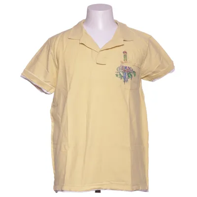 Poloshirt (Geel) van Teddy Smith Katoen