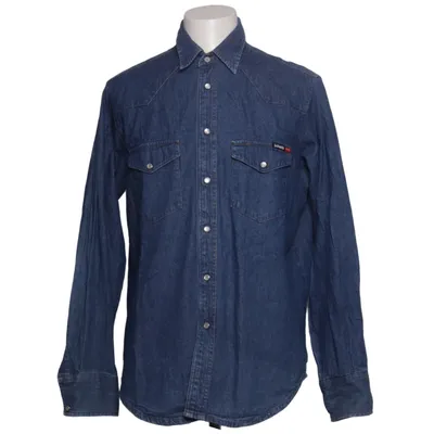 Chemise en jean (Bleu) de Schott NYC Coton