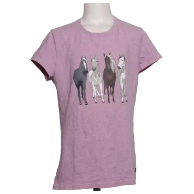 T-shirt (Lila) från Ariat Bomull, Elastan
