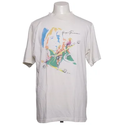 T-shirt (White, Multicolored) from Dee Cotton