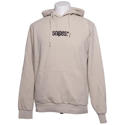 Sweat à capuche (Beige) de Snipes Coton, Polyester
