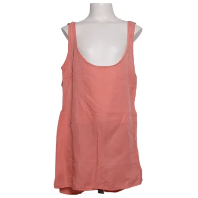Tank Top (Pink) from Bershka Collection Cotton, Silk