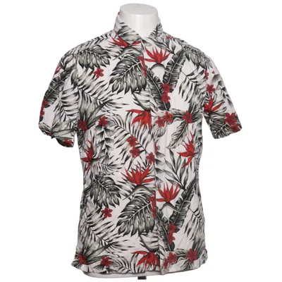 Short sleeve shirt (White, Green, Red) from Smog Cotton, Viscose