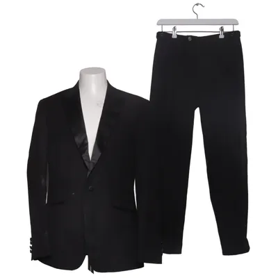 Suit (Black) from Gents Polyester, Viscose