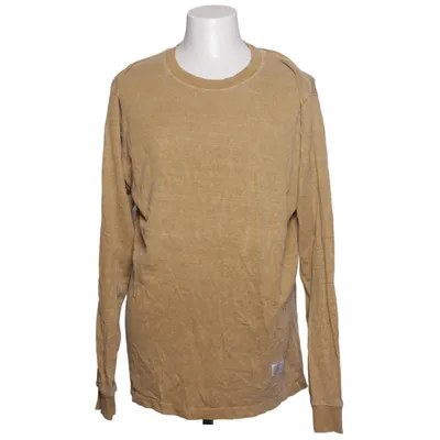 Långärmad t-shirt (Beige) från Afends Hampa, Ekologisk bomull