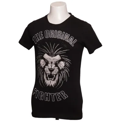 T-shirt (Zwart) van My Brand Katoen, Elastaan