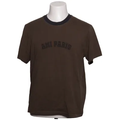 T-shirt (Marron) de AMI Paris Coton