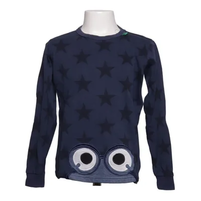 T-shirt à manches longues (Bleu, Noir) de Fred's World by Green Cotton Coton biologique