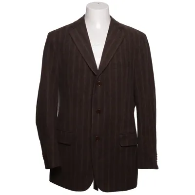 Blazer (Brun) fra Commander Acetat, Bomuld, Viscose