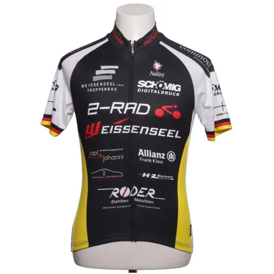 Bicycle shirt (Black, White, Yellow) from Nalini Polyester