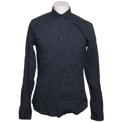 Chemise (Bleu, Vert, Jaune) de Gianni Lupo Coton, Élasthane