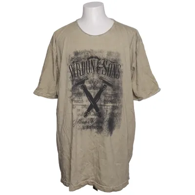 T-shirt (Beige) fra Men + Bomuld