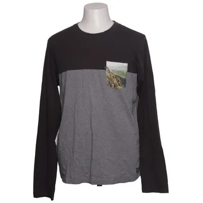Långärmad t-shirt (Svart, Grå, Flerfärgad) från Alprausch Bomull
