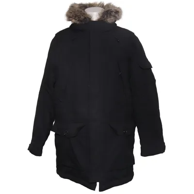 Parka (Black) from Lands' End Acrylic, Down, Elastane, Feather, Nylon, Polyester