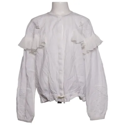 Blouse (Wit) van Scotch & Soda Katoen, Polyester