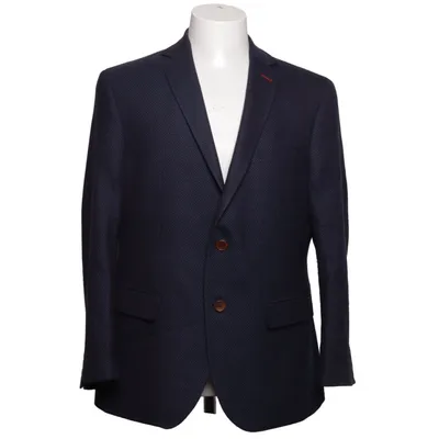 Kavaj (Blå) från Barutti Kashmir, Polyester, Viskos, Ull