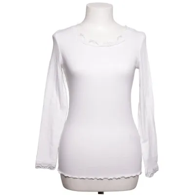 Blus (Vit) från Fransa Bomull, Elastan, Modal