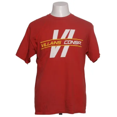 T-shirt (Rood) van Villain