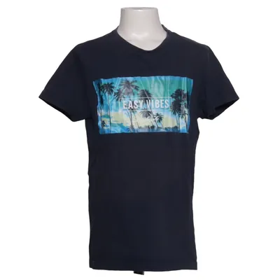 T-shirt (Blauw, Meerkleurig) van Eiser Katoen