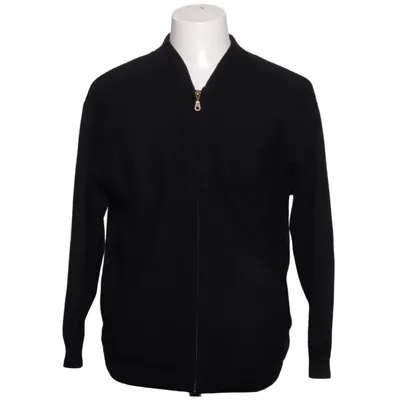 Cardigan (Zwart) van Baileys Acryl, Merinowol