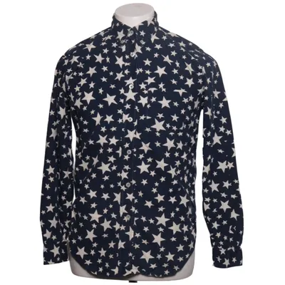 Chemise (Bleu, Blanc) de Moschino Jeans Coton