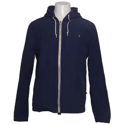 Regenjacke (Blau) von Farah Vintage Baumwolle, Polyamid
