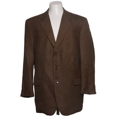Blazer (Brown) from Joseph Abboud Viscose, Wool