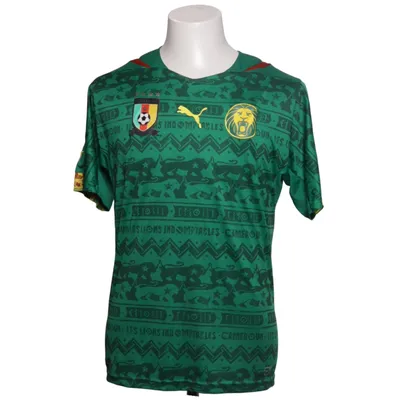 Fotbollströja (Cameroon Les Lions Indomptables) från Puma Polyester