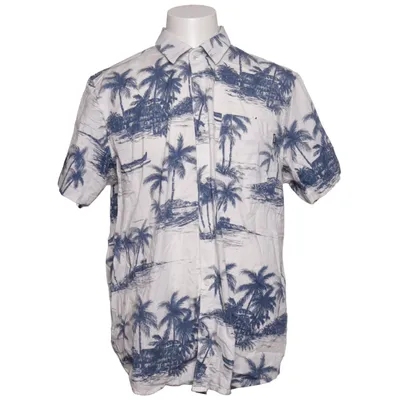 Korte mouwen shirt (Wit, Blauw) van Hurley Katoen, Elastaan