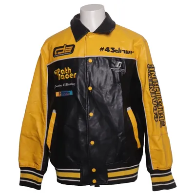 Collegejacke (Gelb, Schwarz, Mehrfarbig) von Zara Polyester, Polyurethan