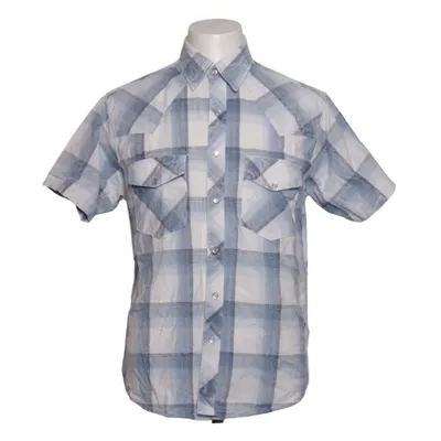 Chemise à manches courtes (Bleu, Blanc) de Southern Coton